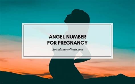 Angel Number For Pregnancy .